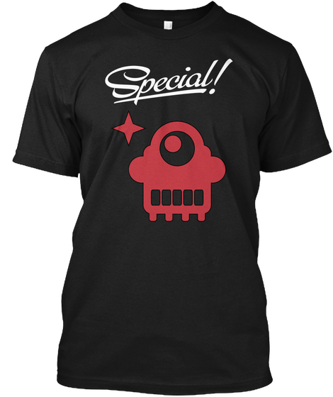 Special! Black T-Shirt Front