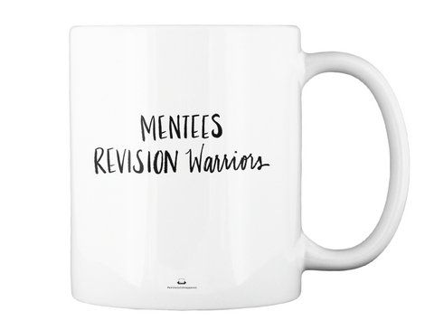 Mentees Revision Warriors White Camiseta Back