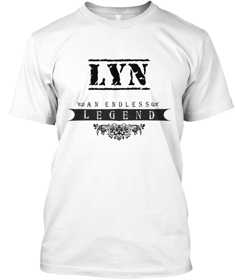 Lyn An Endless Legend White Camiseta Front