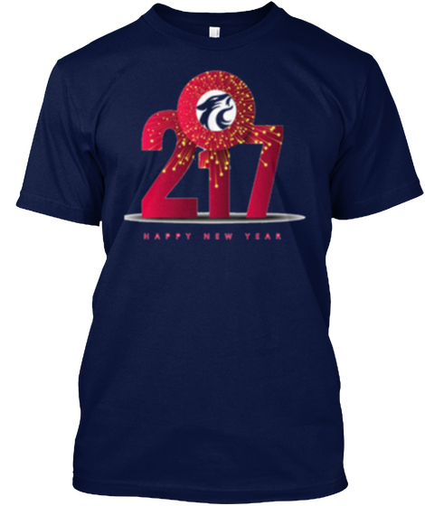 Dog 2017 Tees Navy Maglietta Front