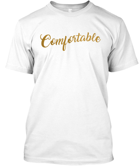 Comfortable White T-Shirt Front