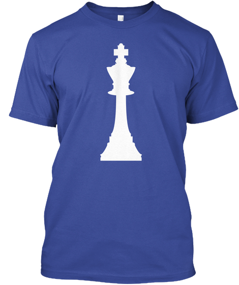 Hudson County Chess   Men Etc Shirts Etc Deep Royal T-Shirt Front