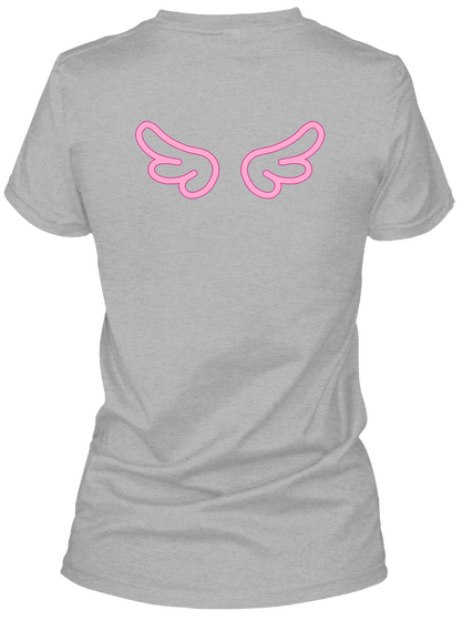 Fairy Tee Sport Grey T-Shirt Back