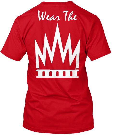 Wear The Red T-Shirt Back