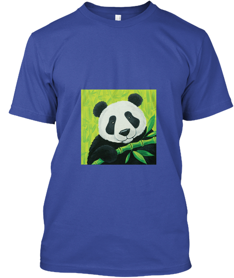 Save The Endanger Deep Royal T-Shirt Front