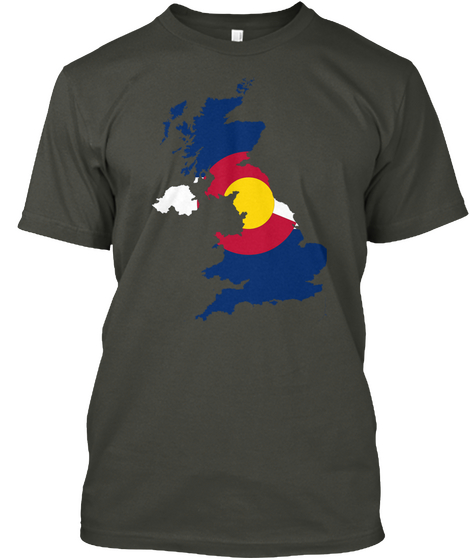 Limited Edition   Coloradan British Smoke Gray áo T-Shirt Front