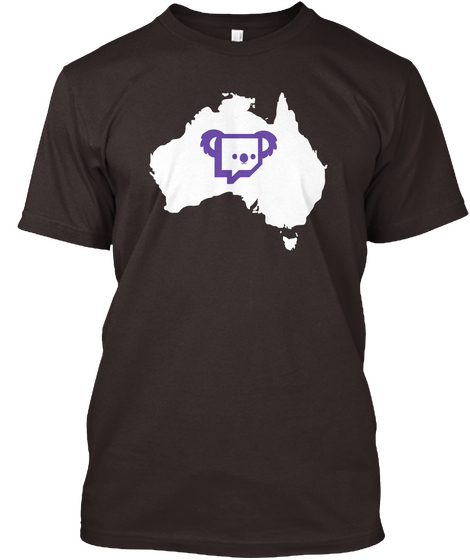 Down Under  Chocolate T-Shirt Front