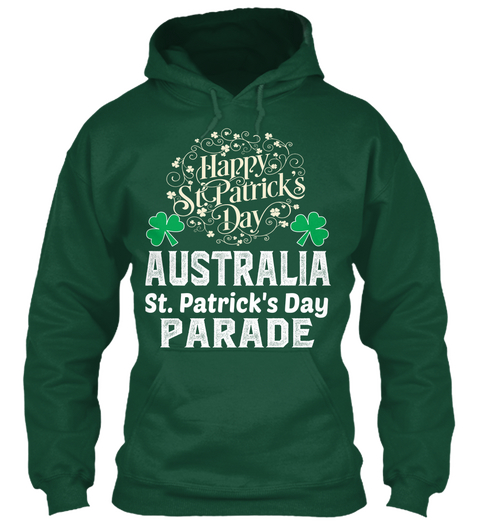 St. Patrick's Day 2017  Australia Shirt Bottle Green Kaos Front