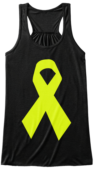 Sarcoma Awareness Black T-Shirt Front