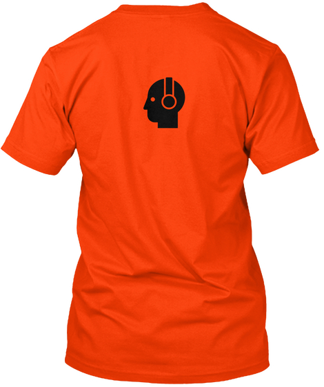 Mat Orange T-Shirt Back