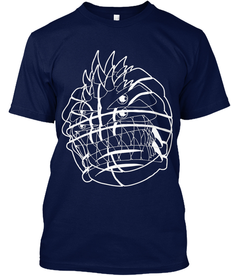 Bet Clapper Navy T-Shirt Front