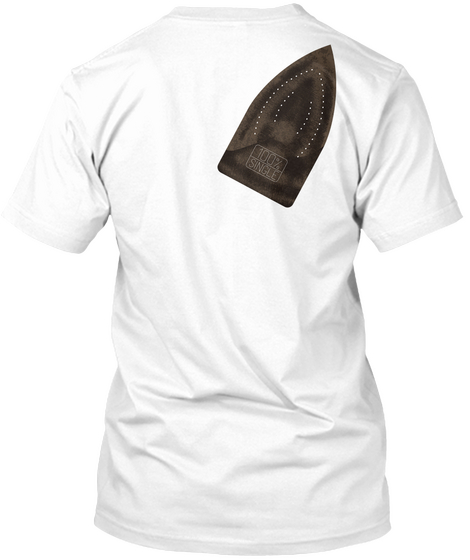 100% Single White T-Shirt Back