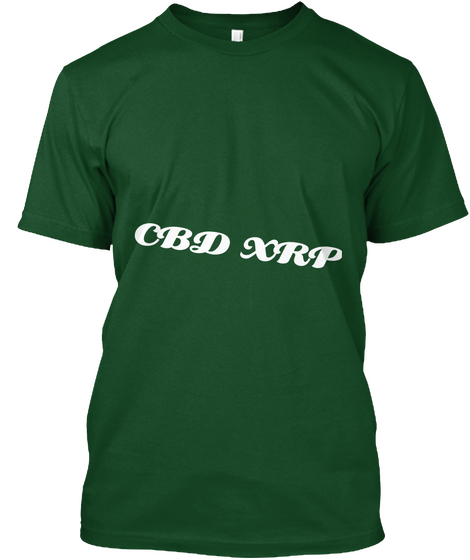 Cbd Xrp Deep Forest T-Shirt Front