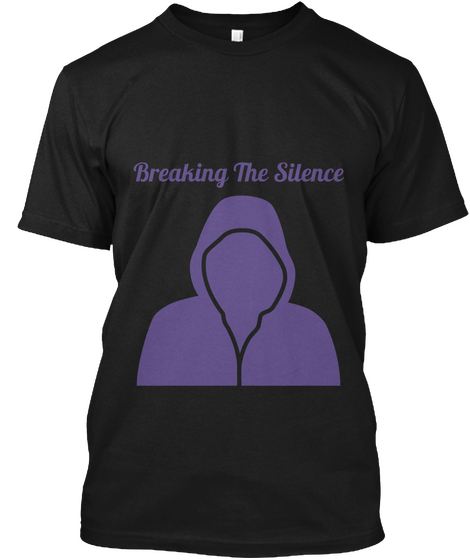 Breaking The Silence Black T-Shirt Front