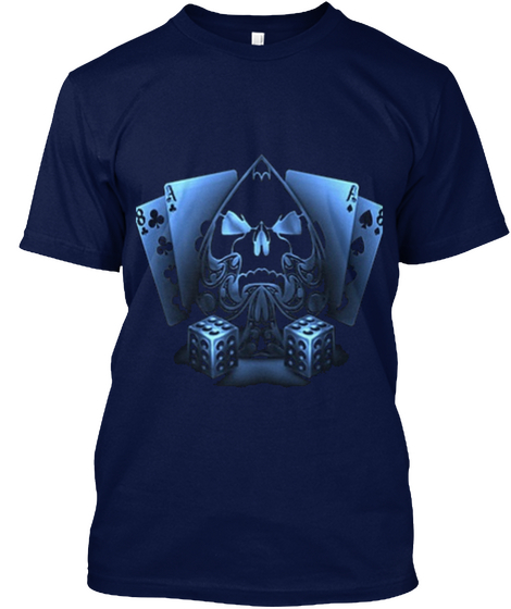 Game Navy T-Shirt Front