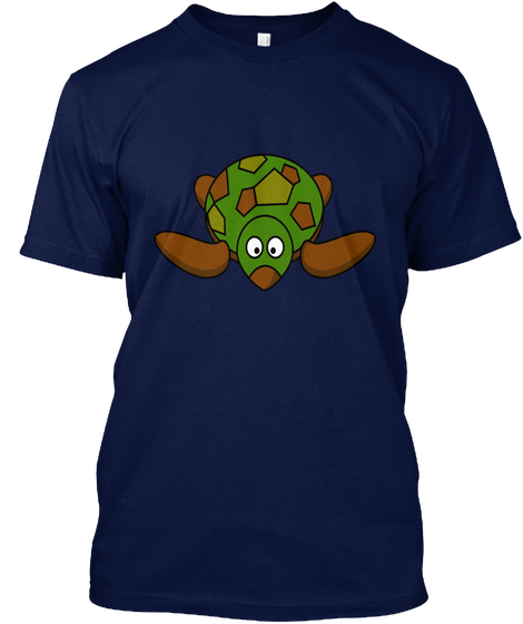 Best Tortoise Shirt Navy áo T-Shirt Front