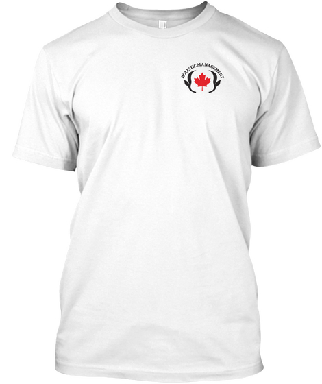 Holistic Management White T-Shirt Front