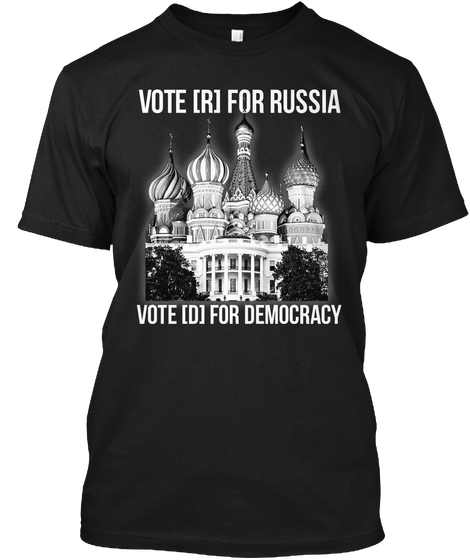 Vote (R)  For Russia Vote (D)  For Democracy Black Kaos Front