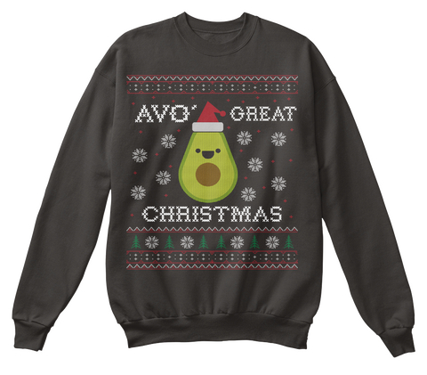 Avo Great Christmas Jet Black T-Shirt Front