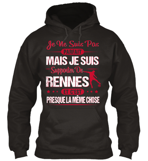 édition Limitée   De Rennes Jet Black T-Shirt Front