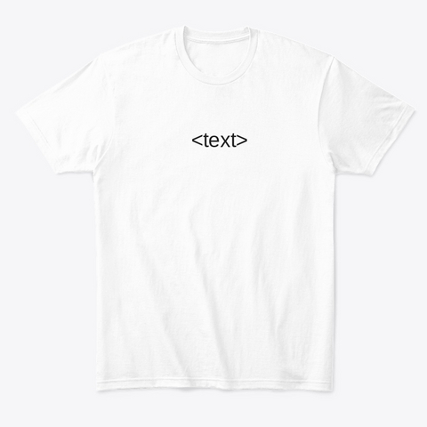 Title 1678199442317 White T-Shirt Front