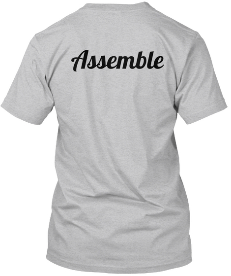 Assemble Sport Grey Camiseta Back