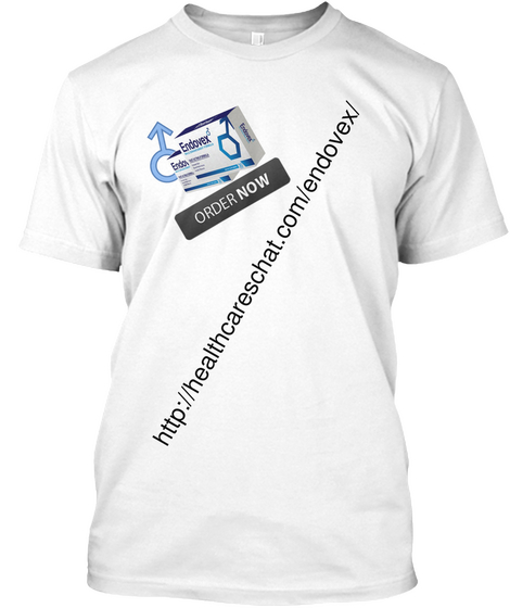 Http://Healthcareschat.Com/Endovex/ White T-Shirt Front