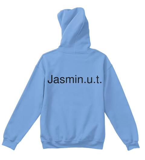 Jasmin.U.T. Carolina Blue áo T-Shirt Back