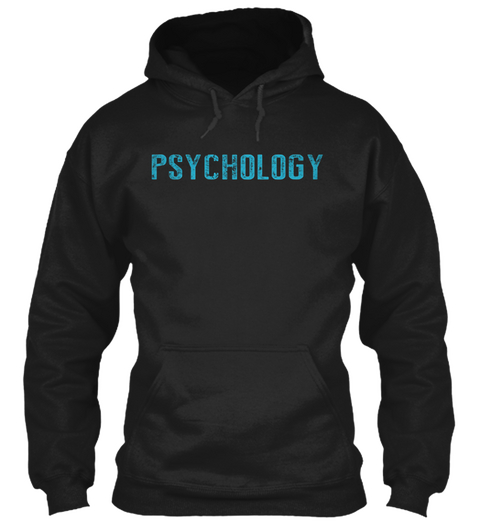 Psychology Black Camiseta Front