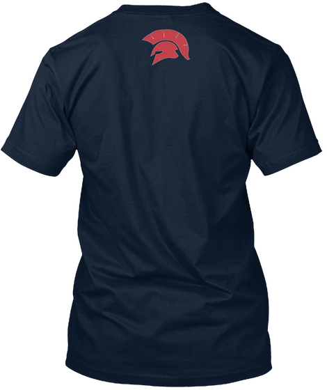 Freedom On New Navy T-Shirt Back