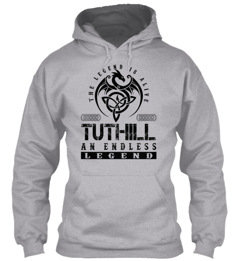 Tuthill   Legends Alive Sport Grey T-Shirt Front