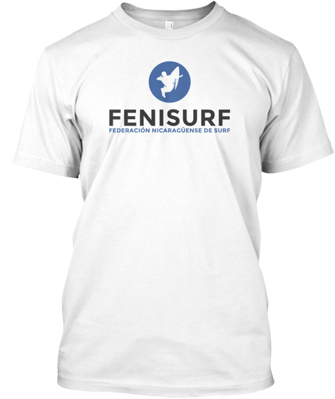2017 Fenisurf  White T-Shirt Front