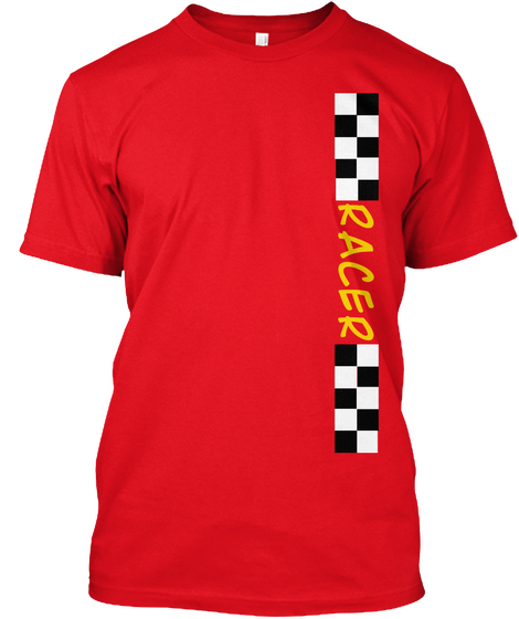 Racer Red T-Shirt Front