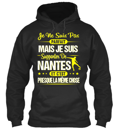 édition Limitée   De Nantes Jet Black T-Shirt Front