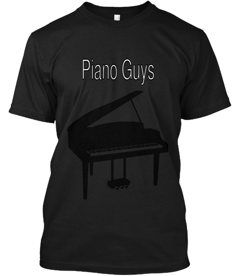 Piano Guys Black Maglietta Front