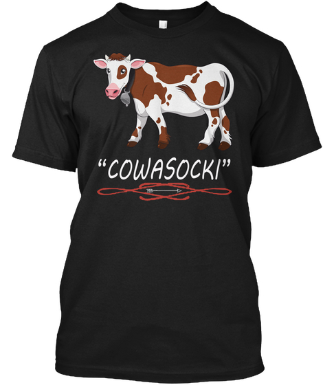 Cowasocki Black Camiseta Front