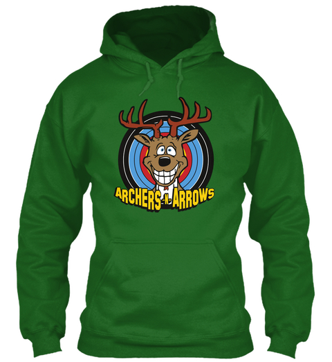 Archers N Arrows Target Fund Irish Green Camiseta Front