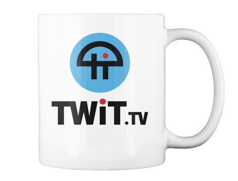 T Wi T.Tv "Security Now" Mugs With Steve White áo T-Shirt Back