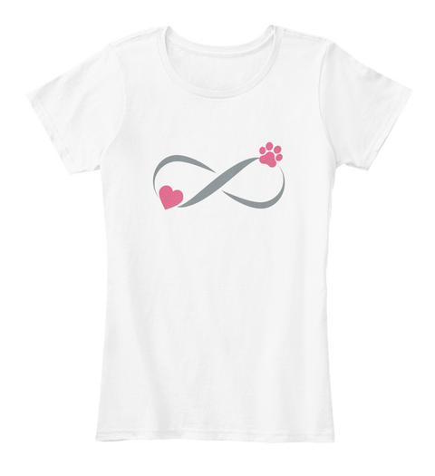 Infinity White T-Shirt Front