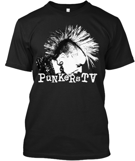Punkerstv Black Camiseta Front