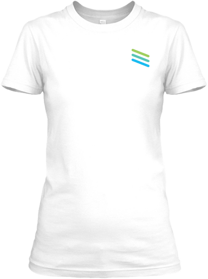 C Shirt Gym White T-Shirt Front