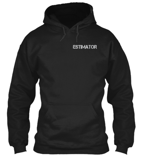 Estimator Black T-Shirt Front