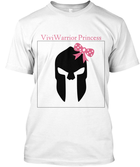 Vivi Warrior Princess Half A Heart. Twice The Fight 
Facebook.Com/Viviwarriorprincess
Hlhs
Turner Syndrome White áo T-Shirt Front