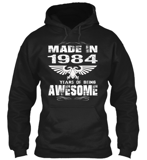 Birth Year 1984 Born In 1984 Black Kaos Front