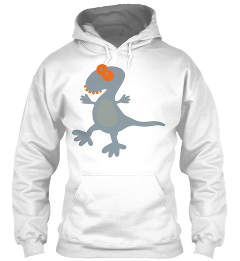 T Rex Dino Shirt    Mens T Shirt By Amer White áo T-Shirt Front