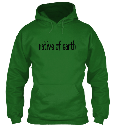 Native Of Earth Irish Green T-Shirt Front