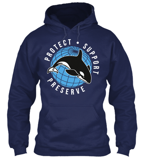 Protect Support Preserve Navy Kaos Front