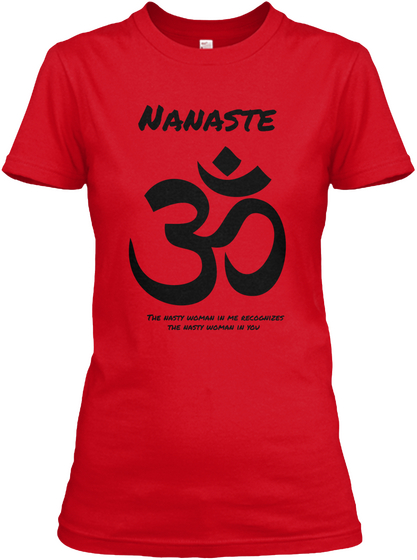 Nanaste Red áo T-Shirt Front