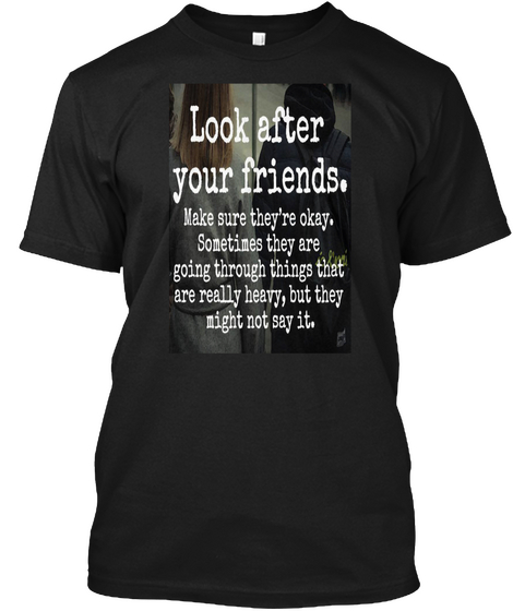 Friendship Day Special Black Kaos Front
