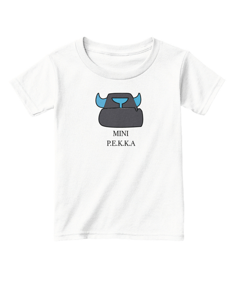 Mini Pekka  White  áo T-Shirt Front